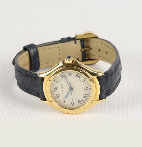 Cartier Cougar 18ct Yellow Gold 26mm Ladies, Small Model