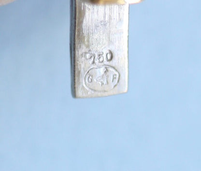 Vintage Lapis Lazuli and 18ct Yellow Gold Chain Necklace, Circa 1970s