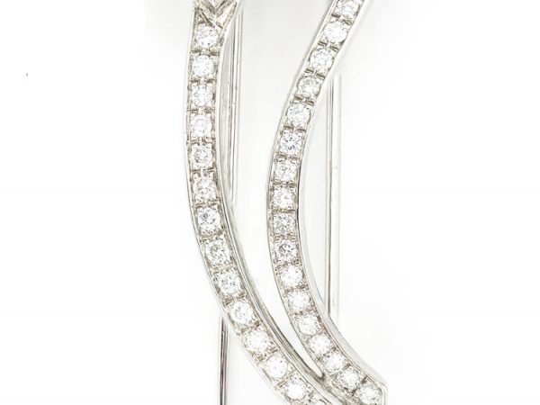 Natural South Sea and Akoya Pearl and 3ct Diamond Floral Brooch