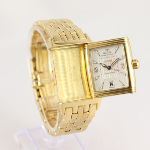 Jaeger LeCoultre Reverso Gran Sport 18ct Yellow Gold Automatic Bracelet Watch