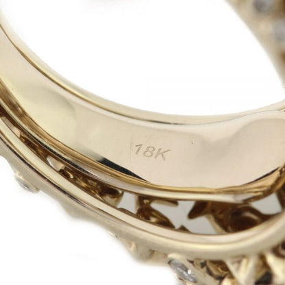 Bibi Van Der Velden Pearl Moonstone Diamond in 18ct Yellow Gold