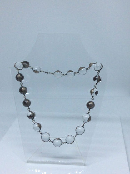 Antique Edwardian Rock Crystal Necklace