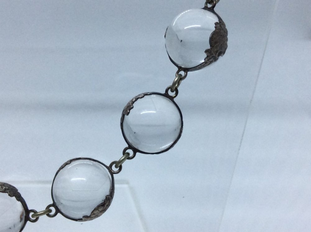 Antique Edwardian Rock Crystal Necklace