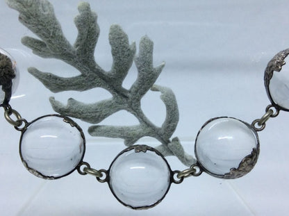 Antique Edwardian Rock Crystal Necklace