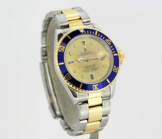 Vintage Rolex 16613 Submariner Gents Wristwatch