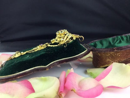 Antique Georgian Gem Set Brooch Pendant in High Carat Gold