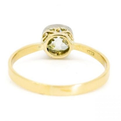 Vintage Old-Cut 0.80ct Diamond Solitaire Engagement Ring, 18ct Gold