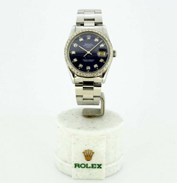 Vintage Rolex Oyster Perpetual Date Wristwatch 15010