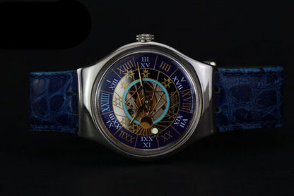 Swatch Tresor Magique Platinum 36mm Automatic Wrist Watch