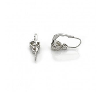 Diamond and Platinum Drop Earrings, 2.47 carat total