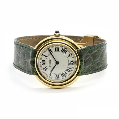 Vintage Cartier Paris Vendome 18ct Yellow Gold Manual Watch, Circa 1970s