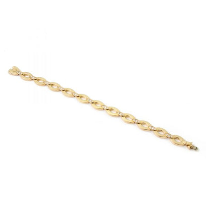 Cartier 18ct Yellow Gold Diadea Bracelet with Diamonds