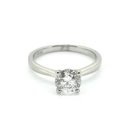 1ct Diamond Solitaire Engagement Ring in Platinum with GIA Certificate