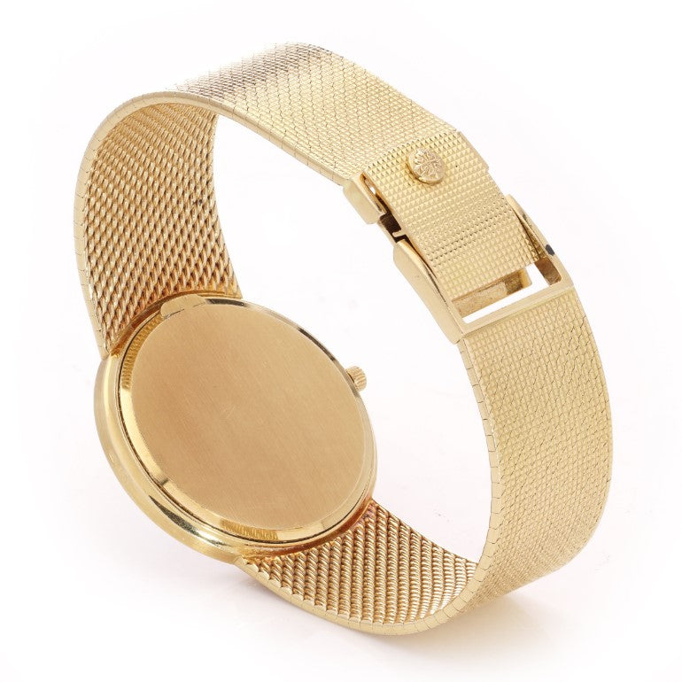 Vintage Patek Phillipe Beyer Calatrava 18ct Yellow Gold Quartz Watch