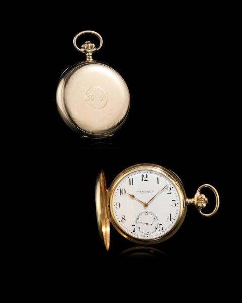 Antique Vacheron and Constantin 14ct Gold Pocket Watch, Retailed by Carl Ranch, KJΦBENHAVN (SIC). Made in Switzerland, Circa 1918
