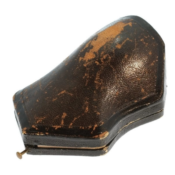 Antique Victorian 18ct Yellow Gold Drop Earrings, Original box, Circa 1870