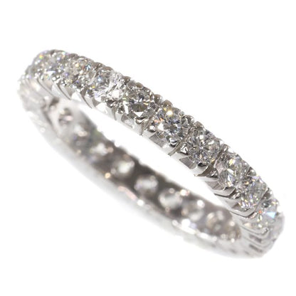 Vintage Diamond Full Eternity Ring, 2.50 carats, 18ct White Gold, c.1970