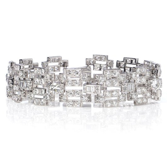 Vintage 12.74cts Diamond Bracelet