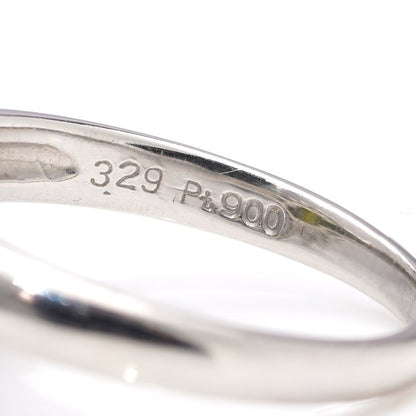 Vintage 3.29ct Peridot and Diamond Oval Cluster Ring in Platinum