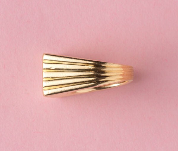 Van Cleef and Arpels Vintage 0.60ct Diamond and 18ct Gold Dress Ring