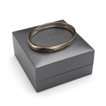 Vintage Georg Jensen 18ct Gold Fusion Bangle Bracelet