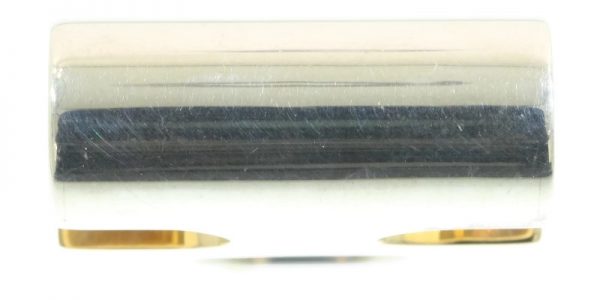 Vintage Chris Steenbergen Silver and Gold Ring