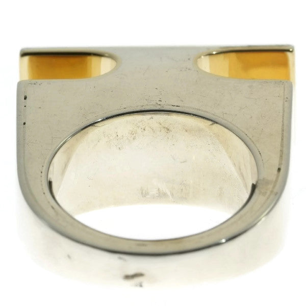 Vintage Chris Steenbergen Silver and Gold Ring