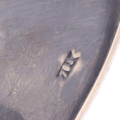 Vintage Chris Steenbergen Silver and Gold Brooch