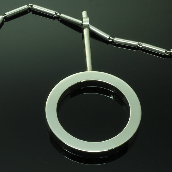 Vintage Chris Steenbergen Silver Necklace and Pendant