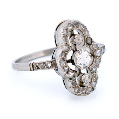 Diamond Platinum Ring