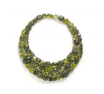 Tourmaline and Peridot Necklace