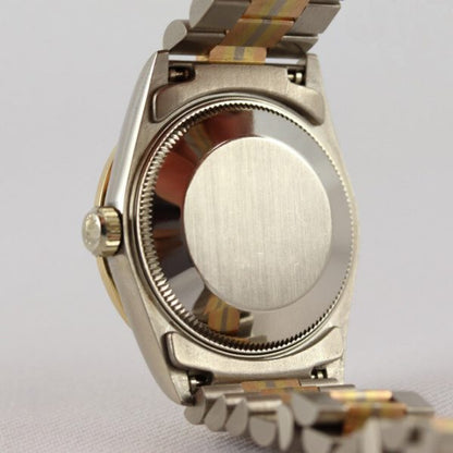 Rare Rolex Tridor 68149 Midsize 18ct Yellow Gold Watch with Original Diamond Bezel, with Rolex box