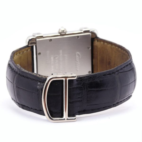 Cartier Tank Chinoise Platinum and Diamond 2685 Manual Watch