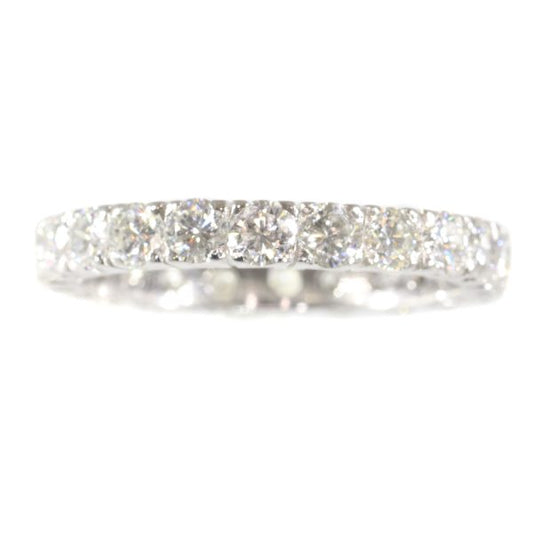 Estate diamond eternity band