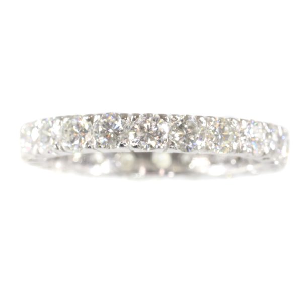 Estate diamond eternity band