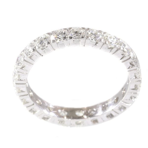 Estate diamond eternity band