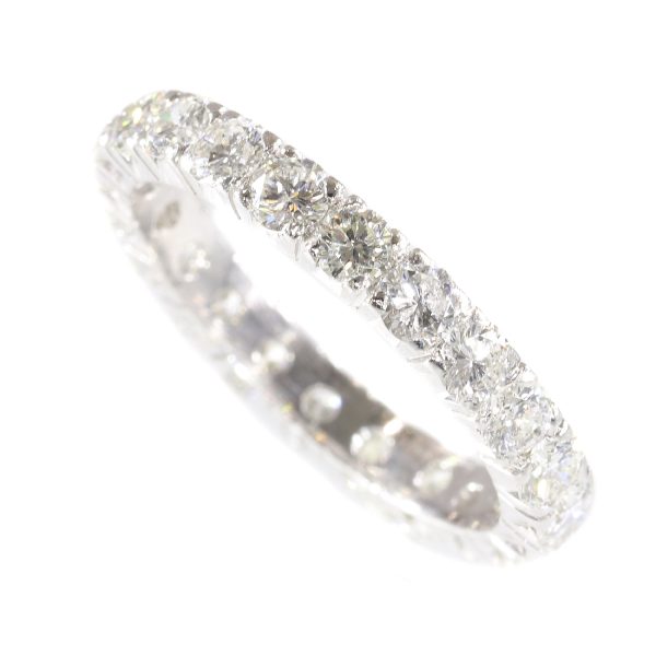 Estate diamond eternity band