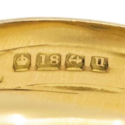 Antique Edwardian Sapphire and Diamond Set Snake Ring