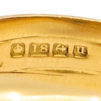 Antique Edwardian Sapphire and Diamond Set Snake Ring