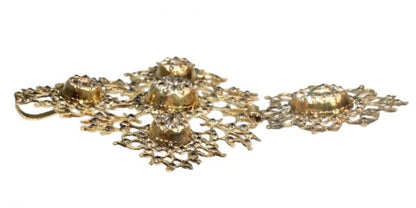 Antique French Georgian Gold Normandic Cross Pendant