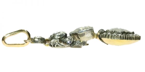 Antique Georgian Diamond Love Pendant