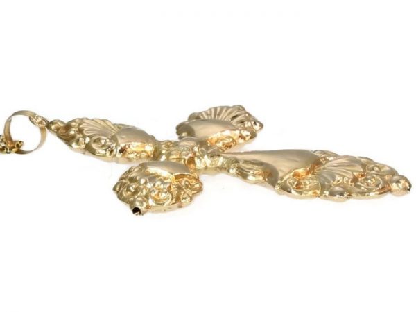 Antique Victorian 18ct Gold Cross Pendant