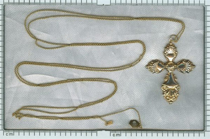 Antique Victorian 18ct Gold Cross Pendant