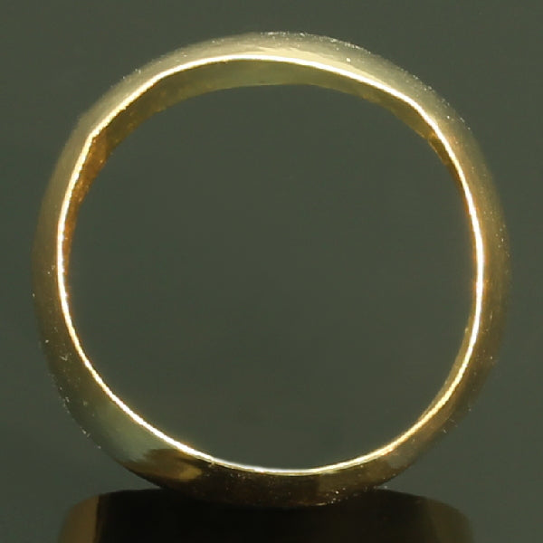 Rare Extra Wide Antique Wedding Band from the Southern Netherlands - Zeeland