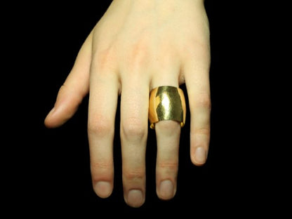 Rare Extra Wide Antique Wedding Band from the Southern Netherlands - Zeeland