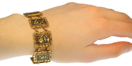 Fine Antique Victorian Gold Bracelet