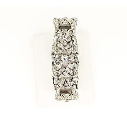 Art Deco Diamond Bracelet, 16.00 carat total