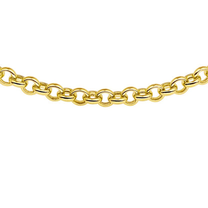 Jasseron 14 Carat Yellow Gold Necklace