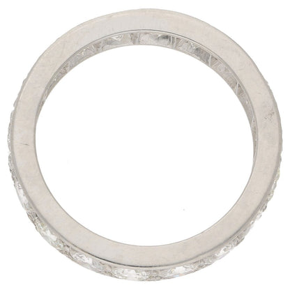 Round Brilliant Cut Diamond Full Eternity Ring in 18ct White Gold