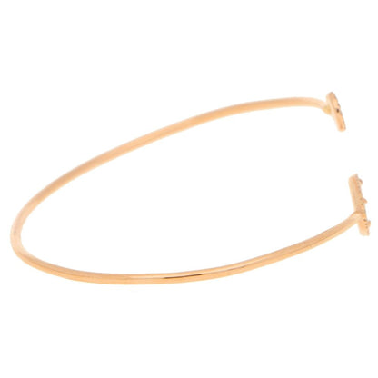 Rose-Cut Diamond Bangle Bracelet in 18ct Rose Gold